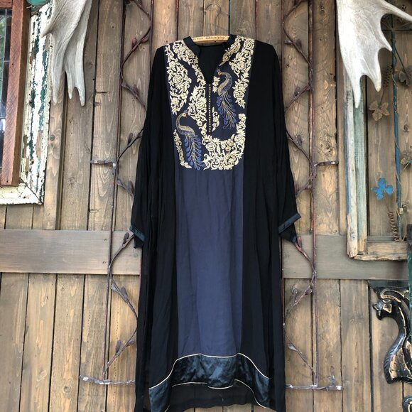 Formal Beaded Kurti | Indian Tunic Dress - Picture 2 of 9